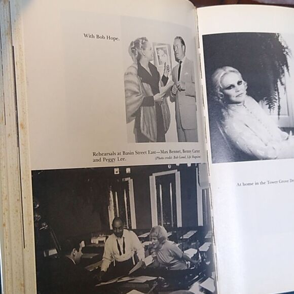 Miss Peggy Lee Autobiography Book - Picture 5 of 7